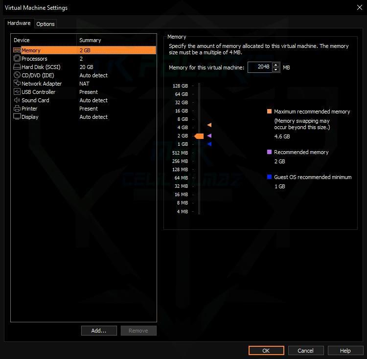 9-debian-virtual-machine-settings