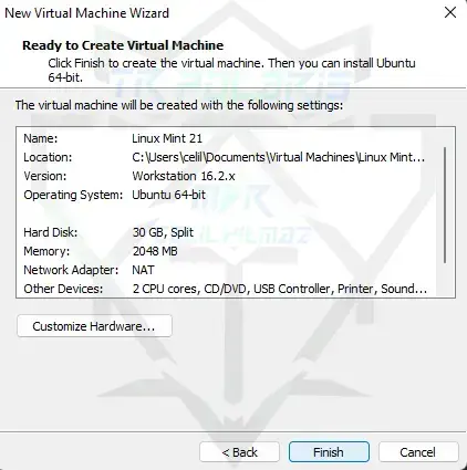linux-mint-ready-to-create-virtual-machine-7